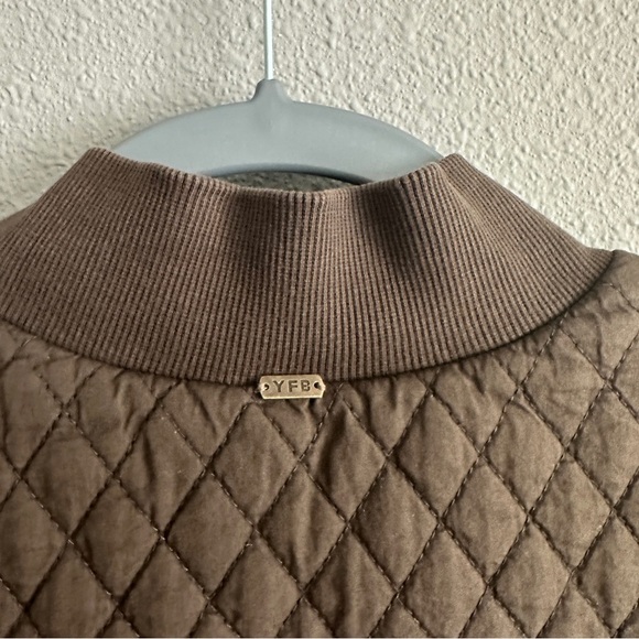 Young Fabulous & Broke Reversible Quilter/Canvas Jacket Large - Picture 10 of 15